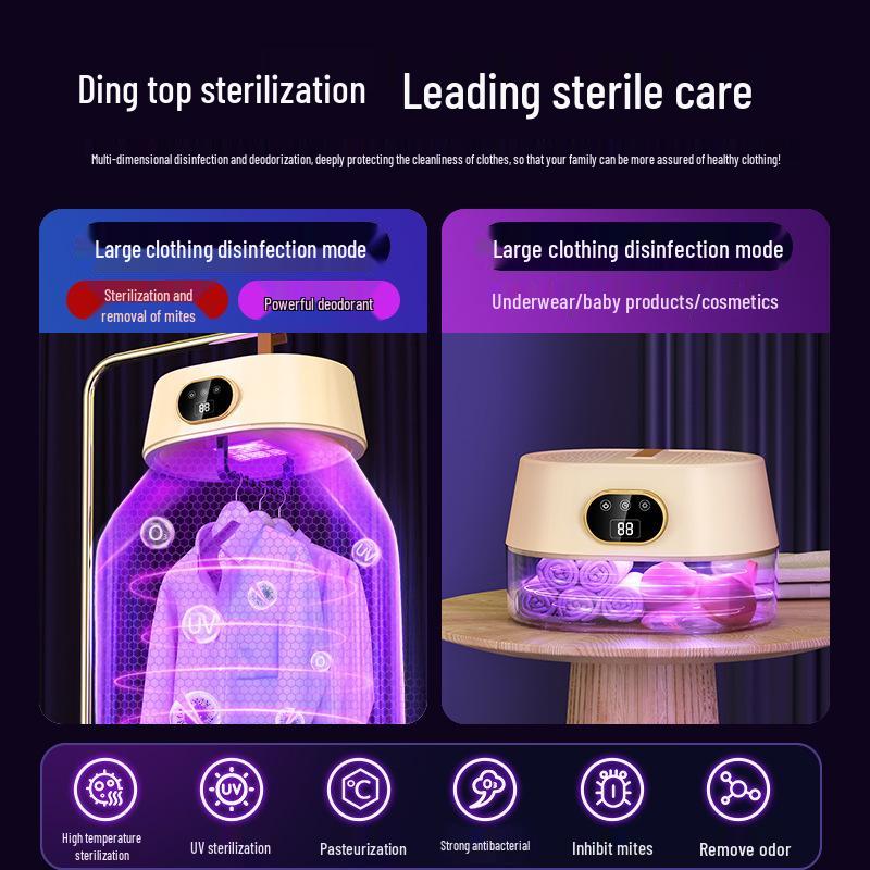 Smart Foldable Clothes Dryer: Quick-Dry & Disinfect Baby Clothes, Perfect for Dorm Rooms