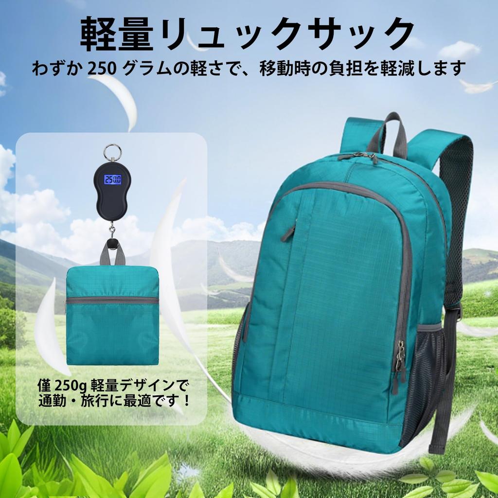 ThaxDirect Foldable 20L Large Perfect for Outdoor Business and Unisex Daypack Backpack, Lightweight, Waterproof, Capacity, Compact, Activities,