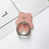 Cute Bear Phone Holder Flowers Finger Ring Stand Lazy Bracket Phone Kickstand