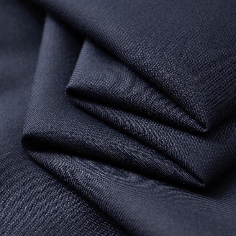 Montagut Men's Wool Blend Business Straight-Leg Trousers