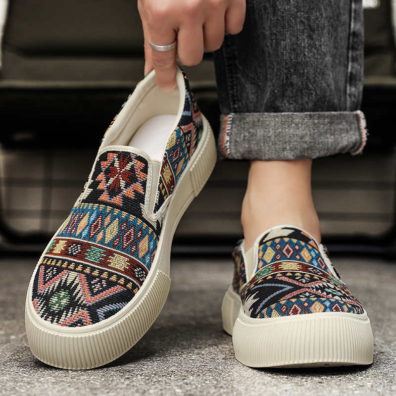 Fashion Flat Sole Thick Heel Men Shoes Models Woven Basketball Sneakers 47 Size Cream Boot Sport Baskette Character Suppliers