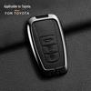 Metal Shell Key Case for Toyota Daihatsu Tanto LA600S/610S/150S & Proton Perodua