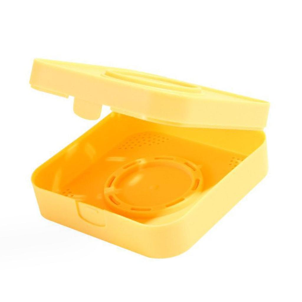 Powder Puff Storage Box Home Travel Portable Fashionable Breathable Makeup Puff Container Case for Women