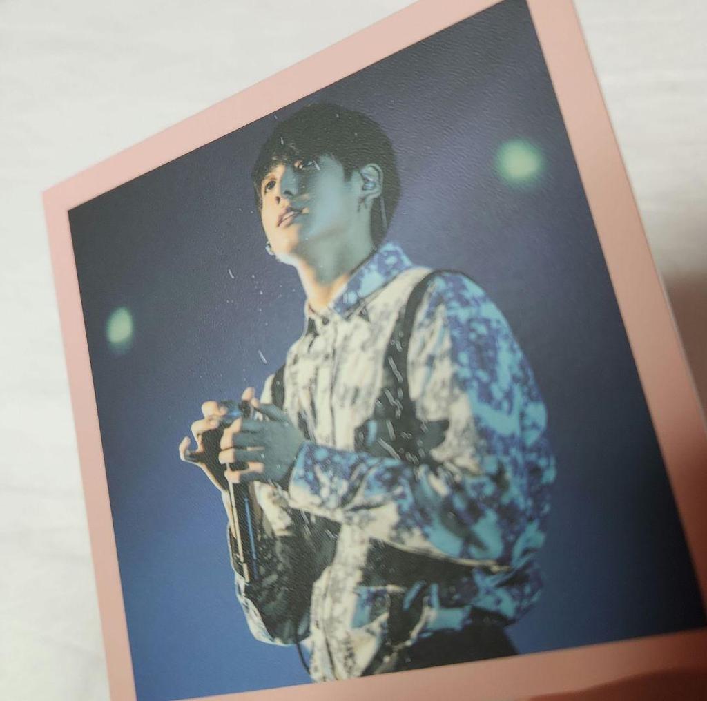 [USED] 2015 BTS LIVE Hansong Year Hwa ON STAGE Jungkook Trading Card