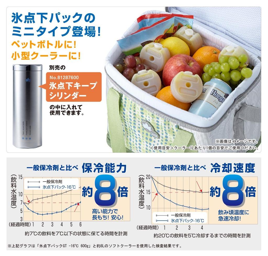 Logos Ice Pack Subzero Pack GT-16℃/Compact (2pcs) 81660609