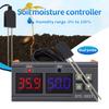 AC110V-220V Digital Soil Humidity Controller Soil Moisture Meter Hygrometer Garden Plants Humidity Thermoregulator STC-3030