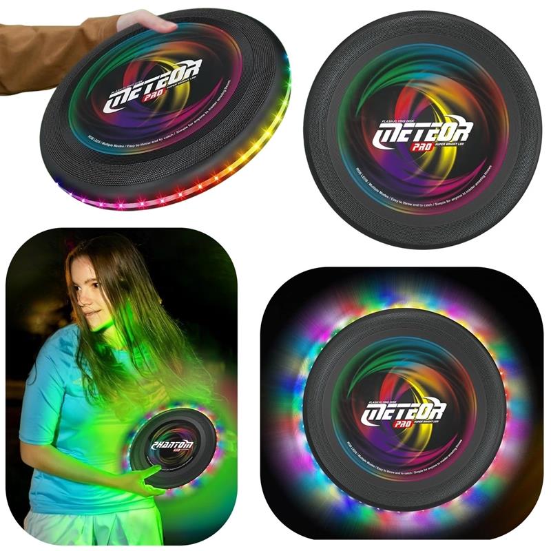 Flugscheibe Frisbee zum Werfen Leuchtendes UFO LED 12 Farben