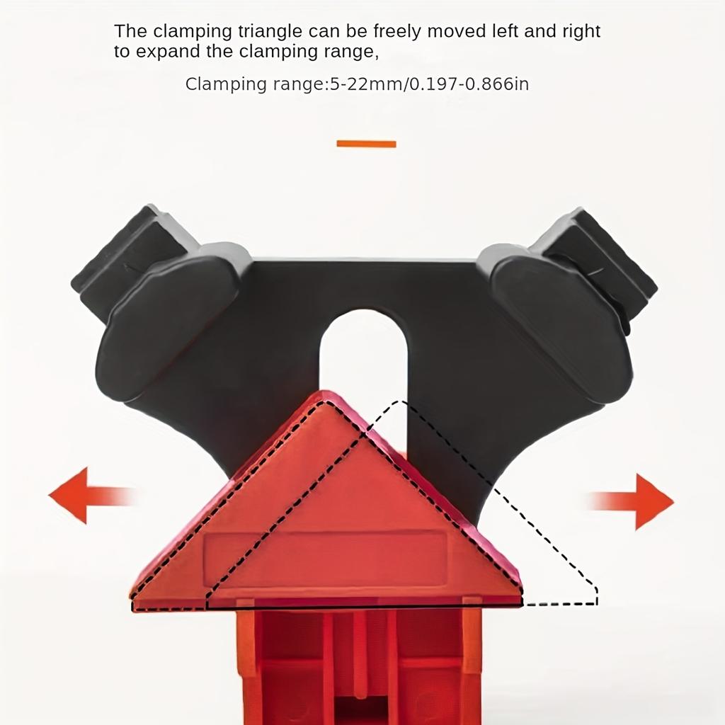 1PC/4PCS - Woodworking Right Angle Plywood Clip, Quick Fixing Clip Photo Frame Clip, Plastic Clip Hardware Clip