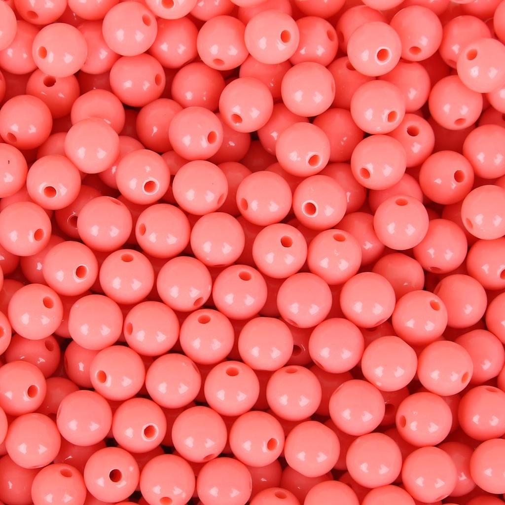 Spring Color Acrylic Beads for Children's DIY Projects
