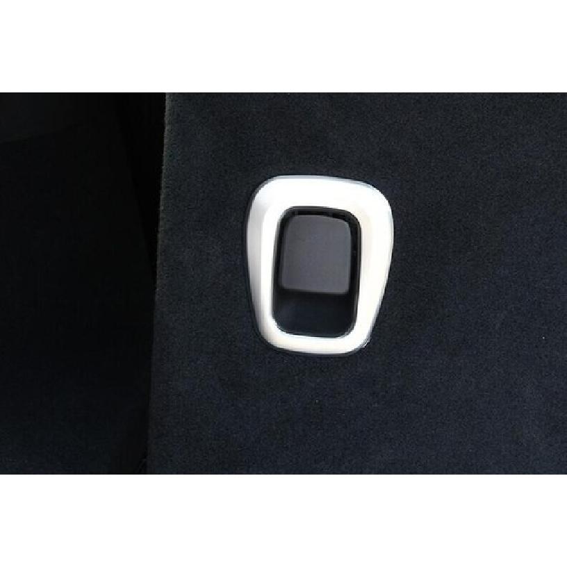 Matte Silver Rear Both Side Air Outlet Vent Trim For BMW 2 Series Touring 15-19