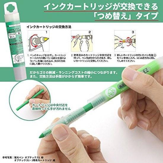 Zebra Highlighter Optex 1 EZ 5 Colors WKS11-5C