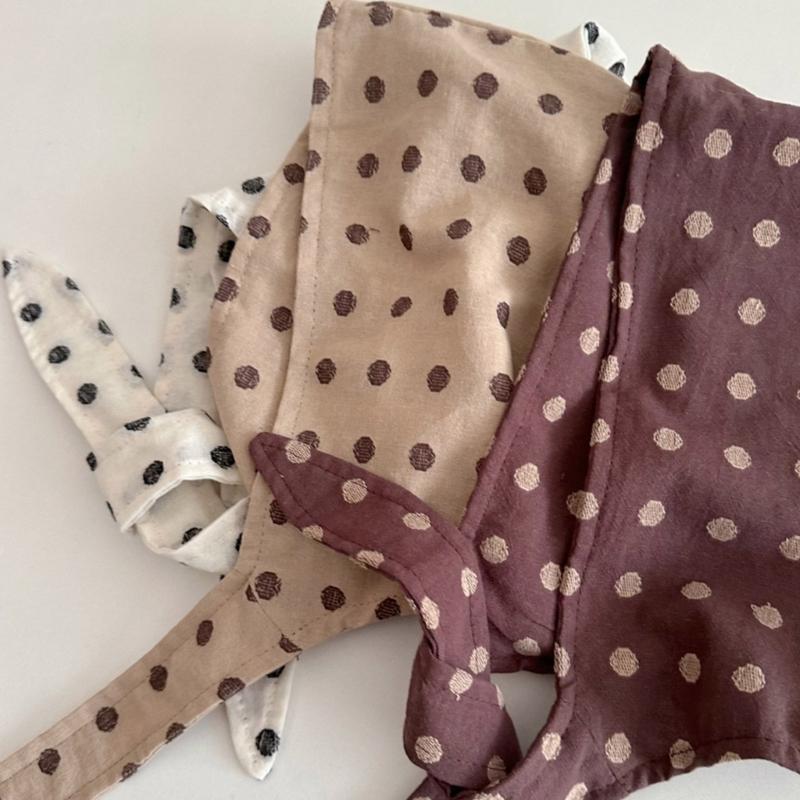 Infant Headwrap Dots Pattern Baby Caps Infant Turban Caps Soft Baby Headwear Perfect for Boy & Girls Aged 0 To 3 Year