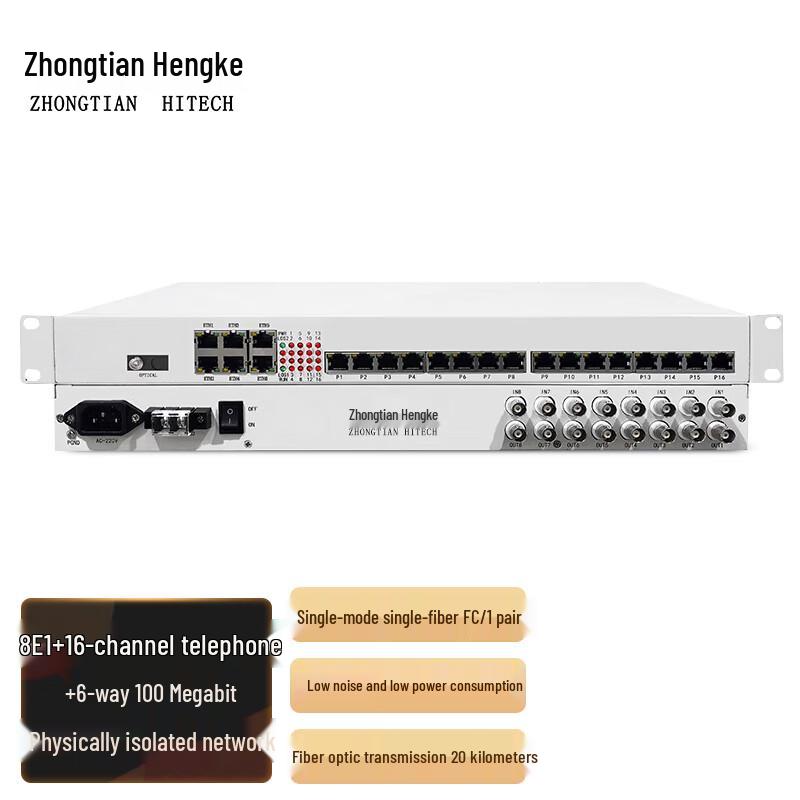 ZT-HEK Multi-Service Optical Fiber Multiplexer