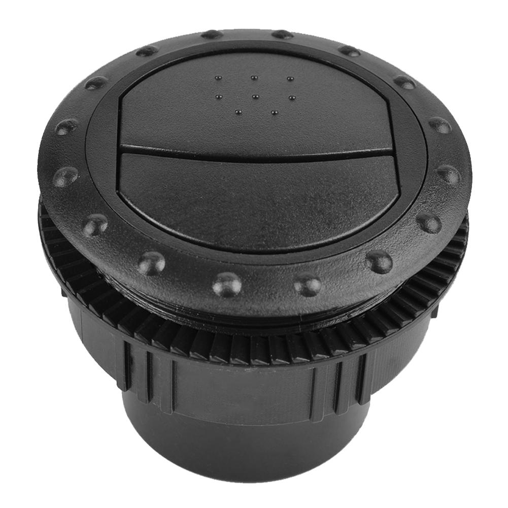 60mm ABS RV Car ATV A/C Vent Air Outlet Open Rotating Interior Round Ceiling