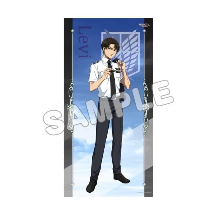 

[USED] Attack on Titan Levi Near Life-Size Tapestry Star Flyer