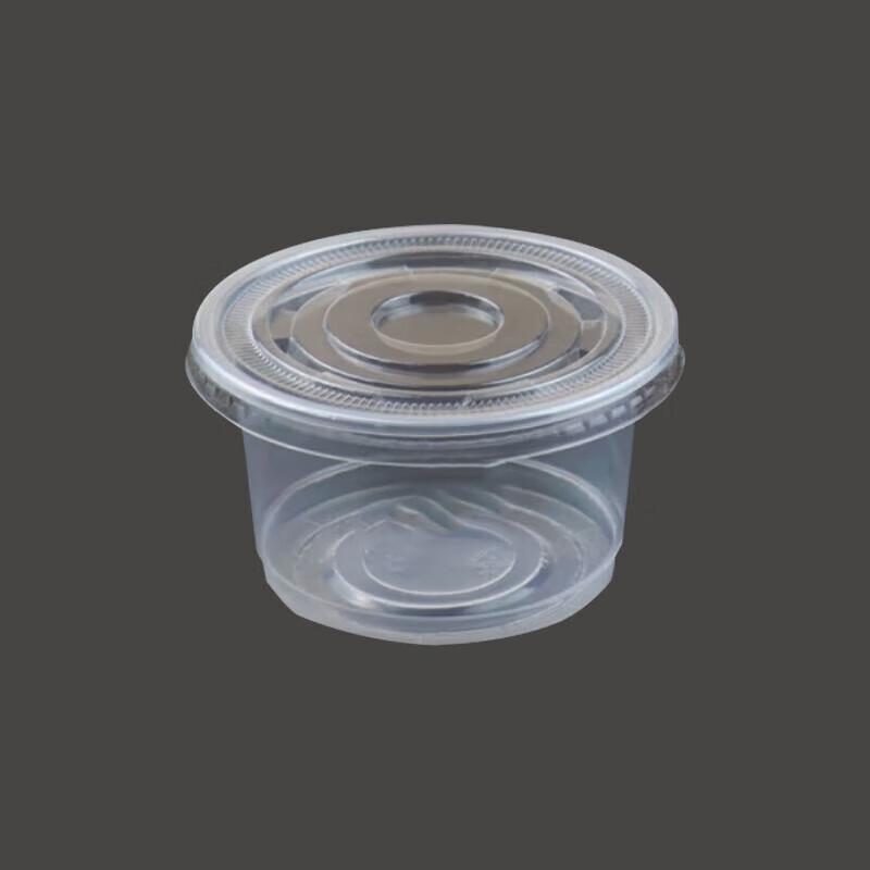 Disposable Round Transparent Meal Boxes