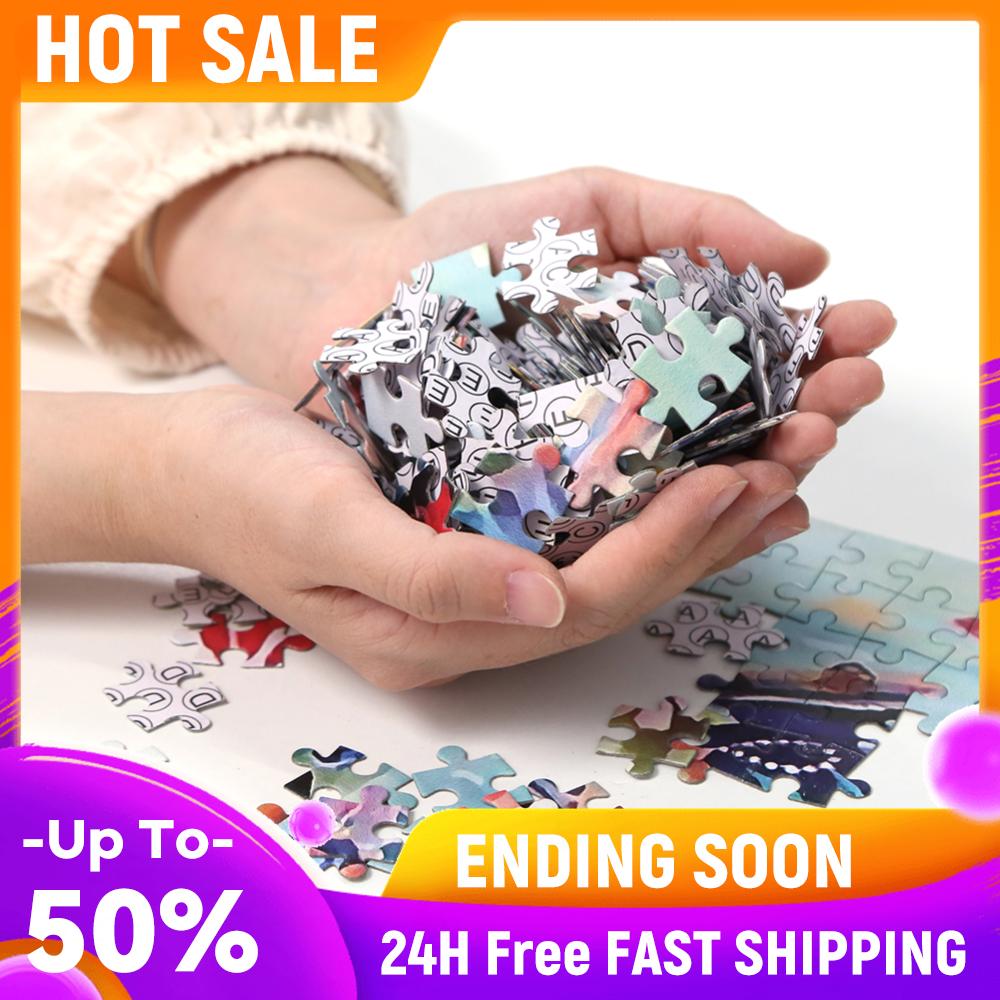Puzzle Games Interesting Toys 1000pcs DIY Fantasy Still Life Paper Puzzle Educational Jigsaw Assembling Toys China Mainland