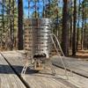 With Handle Camping Heater Stainless Steel Emergency Heater Durable Portable Heater  Hiking