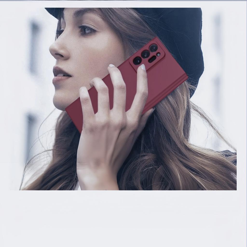 Fashion Solid Colour Shockproof Protective Liquid Silicone Phone Case For Samsung Galaxy Note 20 Ultra/Note20/Note10+ /Note 10