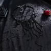 Mehrschichtige Blutstropfen Halskette Quaste Gotischer Schmuck Kreativer Halloween Choker Cosplay