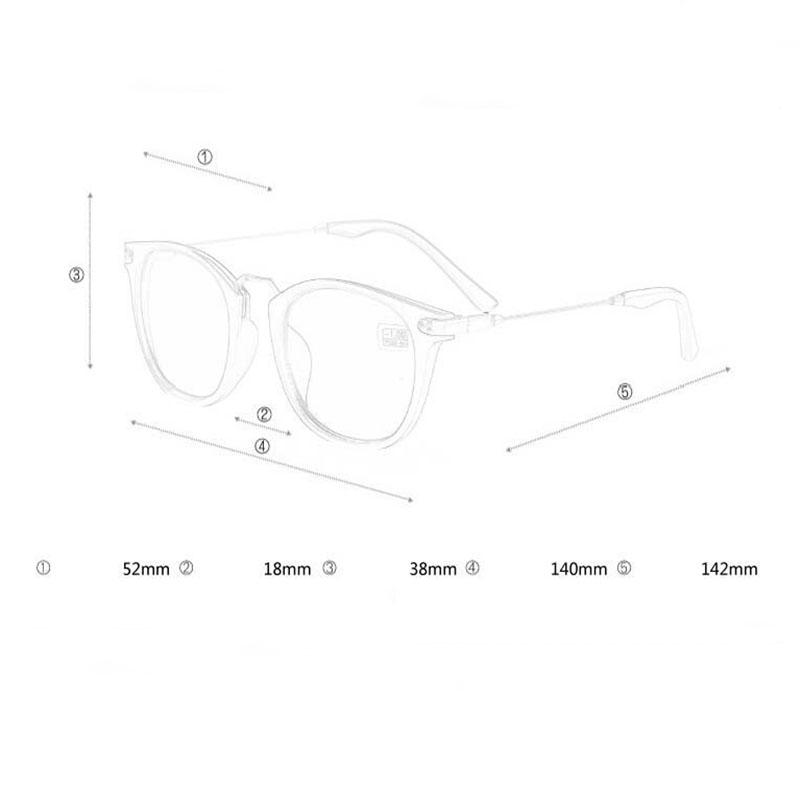 Oval Myopia Sunglasses With Degree Fashion Metal Legs Short-sight Eyeglasses Diopter -1.0 to -4.0