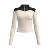 Giacca da yoga da donna Juyitang slim fit a maniche lunghe
