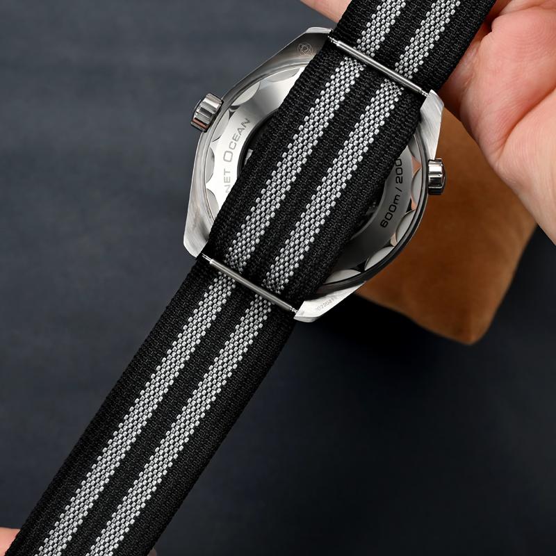 Nylon Strap 20mm 22mm Thick Premium Ballistic Nylon Strap for Men and Women Washable Bracelet Bracelet Watch Accessori