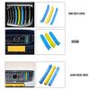 For Volvo XC90 XC60 S90 V90 S60 V60 XC40 Front Grille Net Decoration Stripe Network Modified Stickers Center Grille Cover Trim
