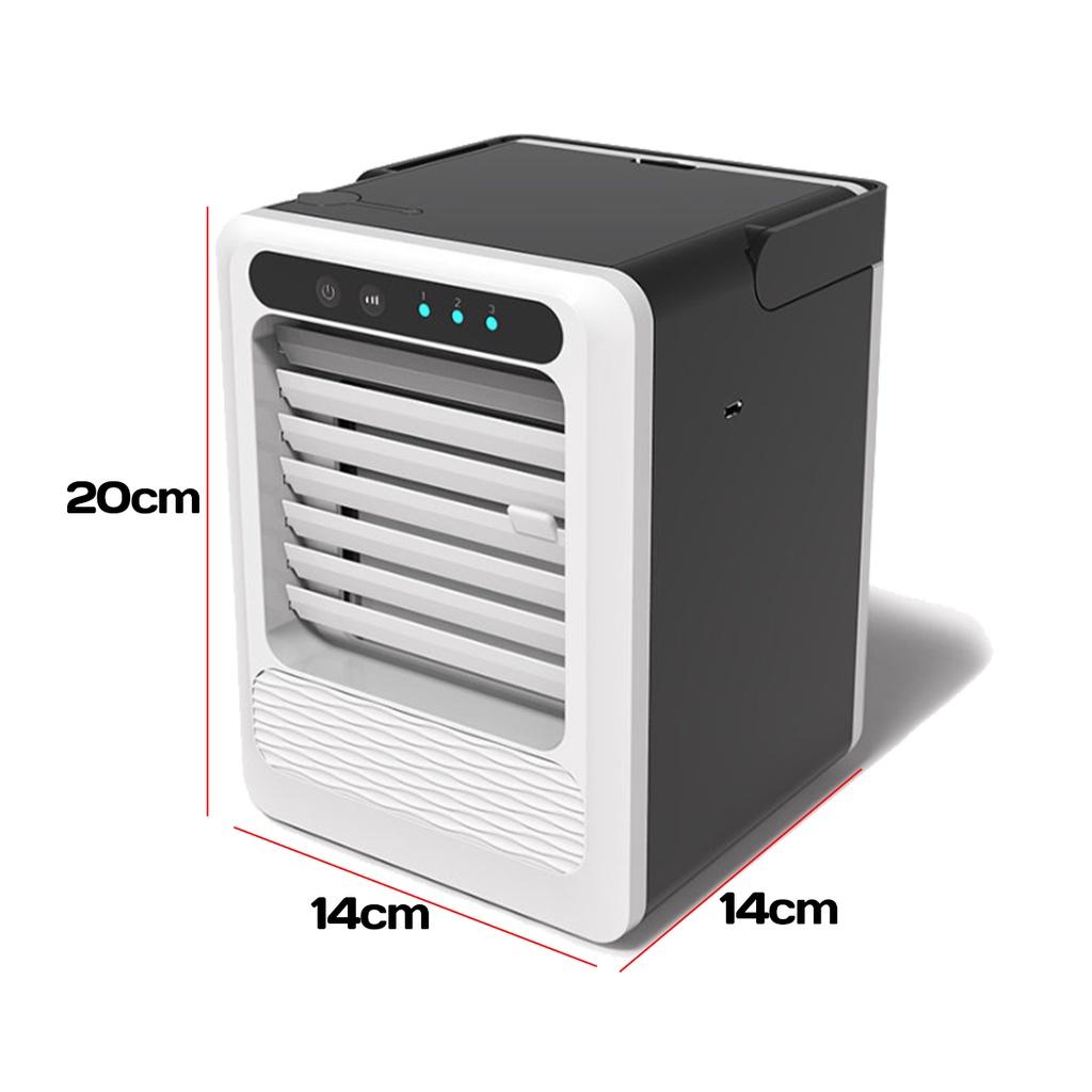 3 in 1 Humidification Fan Desktop Mini Air Conditioner USB Cable Fan Desktop Cooling fan Portable Air Cooler