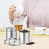 Teas Storage Jar Metal Teas Canister Organizers Box Can Loose Teas Container Storage Gift Box Empty Candy Jars Enduring