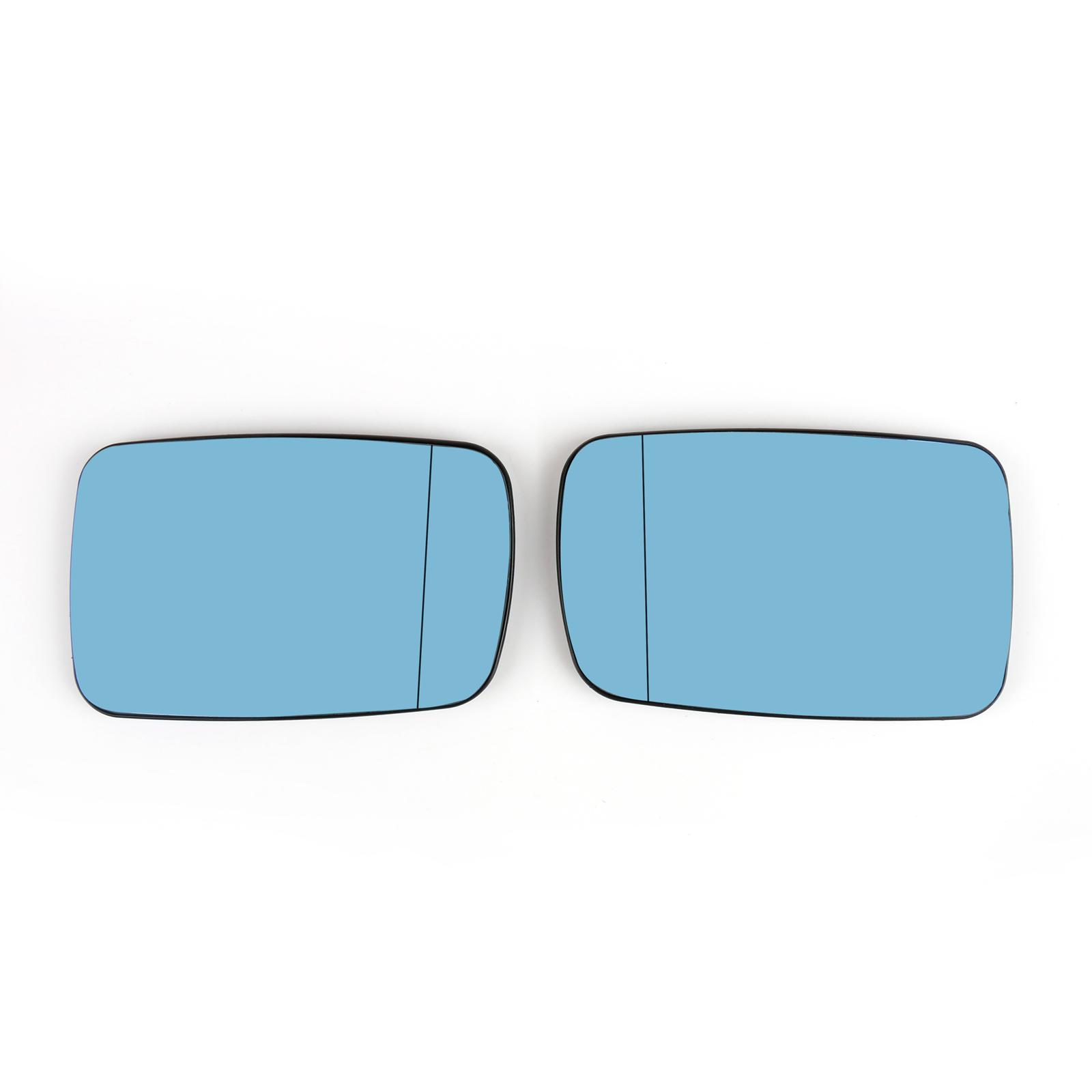 

Пара синих стекол боковых зеркал с подогревом для BMW E38 1995-2001 E39 2000-2003