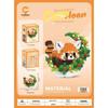 Compatible Leji Building Blocks: Pompompurin, Kuku Mi Flower Moon Cartoon Doll Ornaments