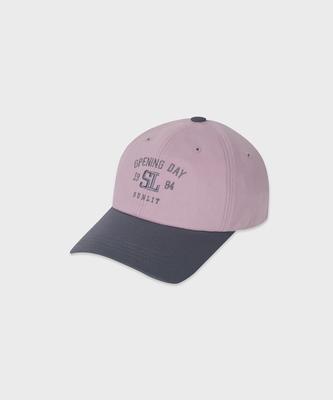 Sseonlis Symbol Logo Ball Cap (Pink/Charcoal)