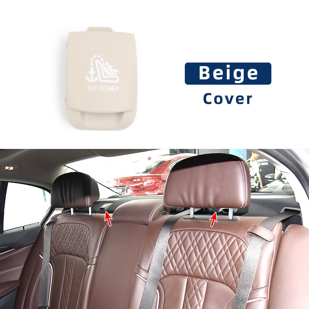 For BMW 5 Series G38 Car Rear Seat Hook ISOFIX Cover Child Restraint For BMW 525i 530i 540i 18-23 Child Seat Back Panel Cover