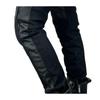Motorcycle Riding Pants Racing Fit Breathable Mesh Protective Gear With Silicone Knee Pads Adjustable Waist