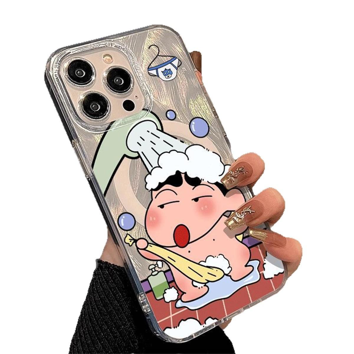 

Wave Protective Case for Apple 15plus Mobile Phone Case Matte for Apple Mobile Phone Case with Niche Design for IPhone13 Case For iPhone 16PROMAX