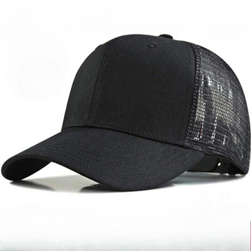 Casquette de baseball en maille taille 4XL 68 cm Mode Unisexe Polyvalente Grande Taille Convient aux Grands Visages Protection Solaire Casquette Snapback Réglable
