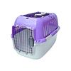 Fantasy World M OPEN Purple Dog, Cat Pet Carry Case Hard Type Load Capacity Up To 10kg
