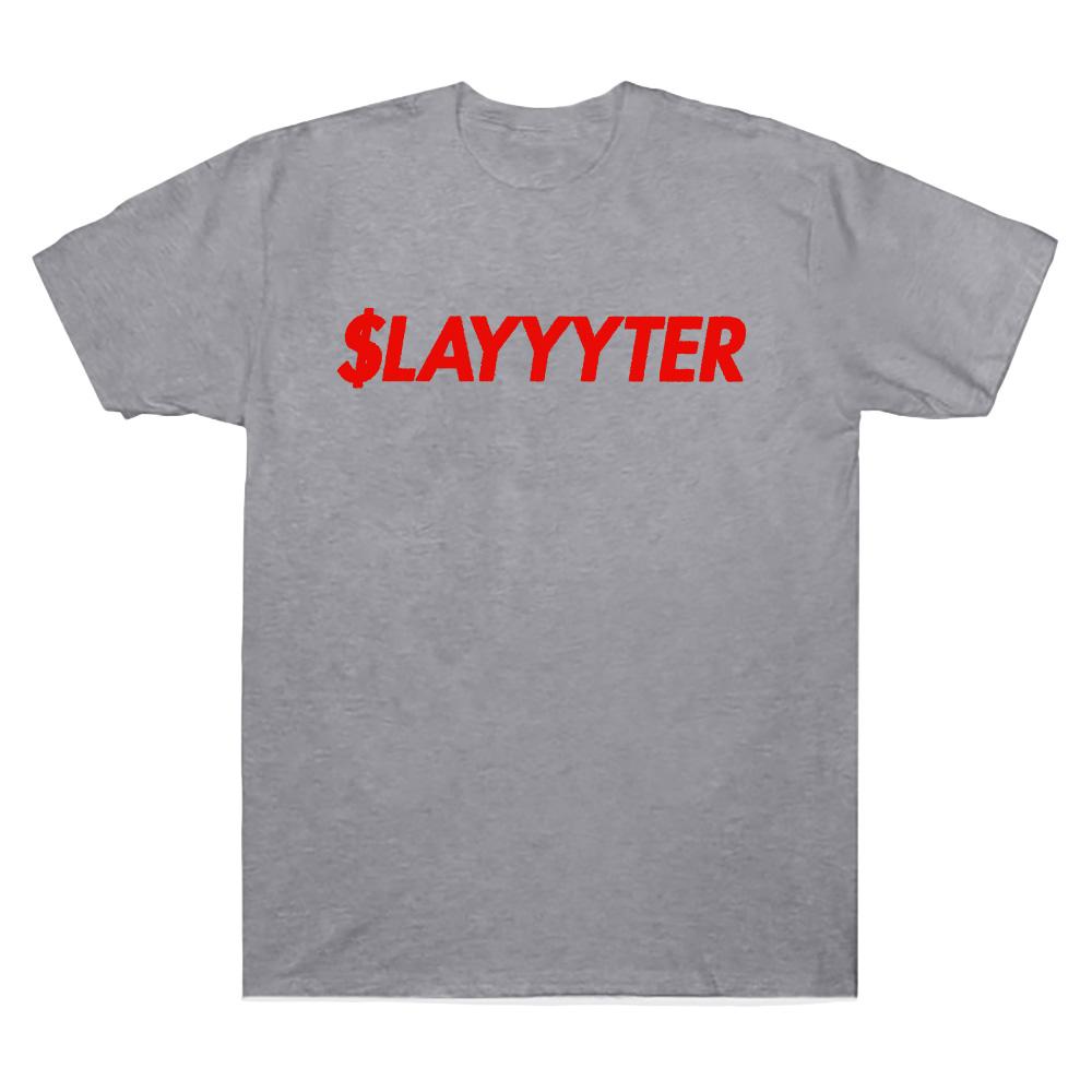Slayyyter Worst Girl in America Letter Print Tshirts Unisex Women Fashion Harajuku Tshirt Casual Cotton Loose Tshirts Casual Tee