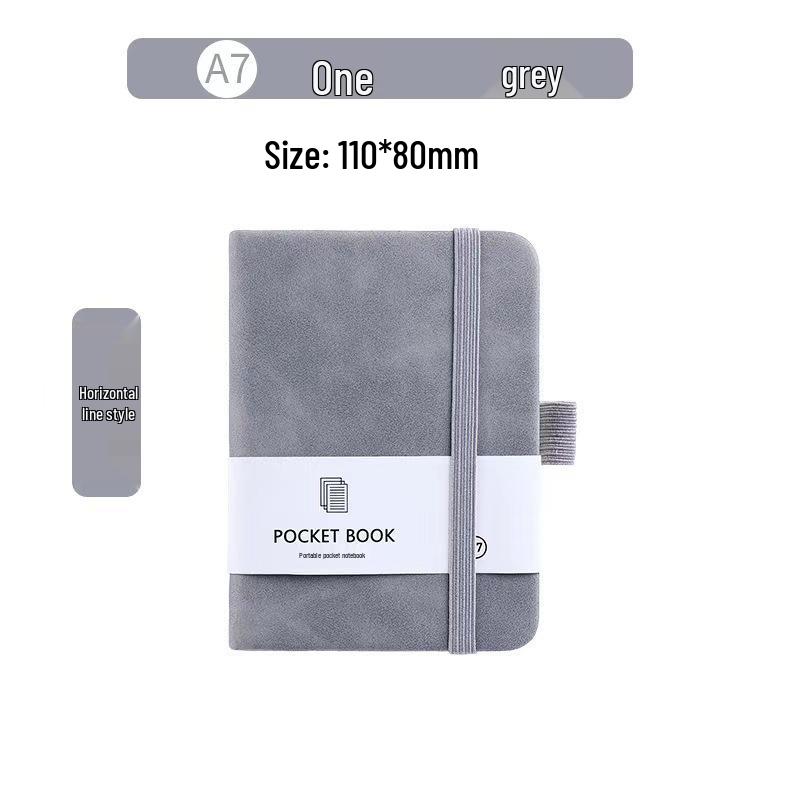 A7 Softcover gebundenes minimalistisches Notizbuch mit Logoaufdruck