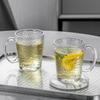 Genas Heat-Resistant Handled Glass Mugs