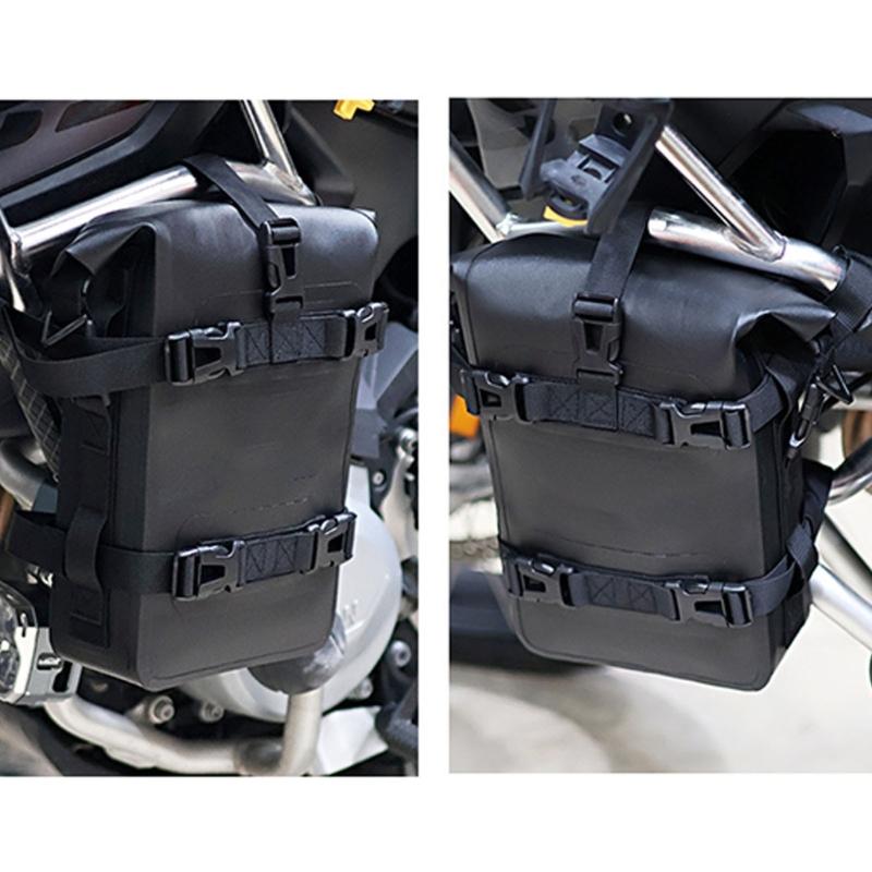 Motorcycle Waterproofed Saddles Bags Motorcycle Side Helmet Cycling Travel Bags Moisture Resistant Journey Gear