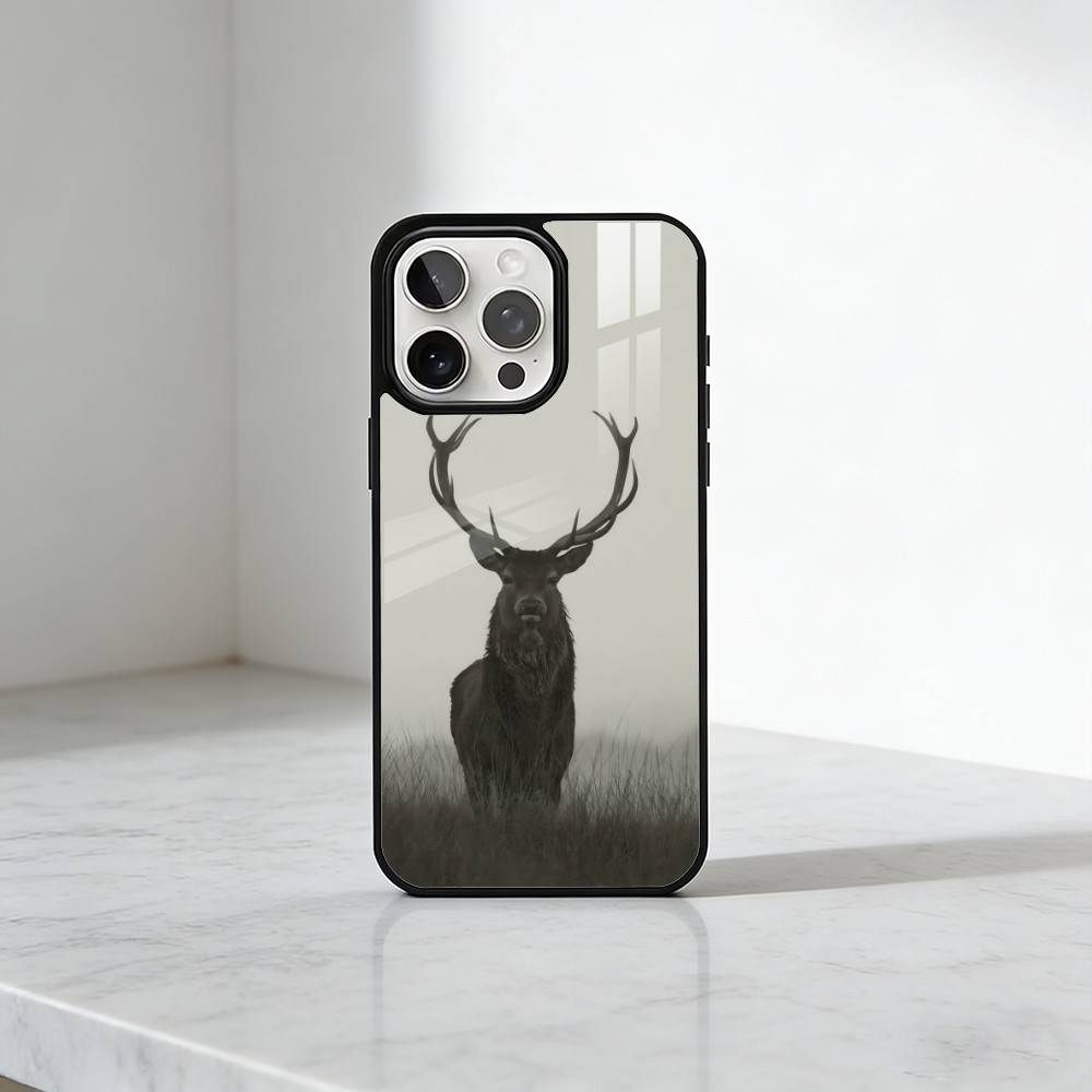 Lucky DEER Bless You Printing Phone Case For iPhone17,16,15,14,13 Plus,Pro Max Magnetic For Magsafe Wireless Charging
