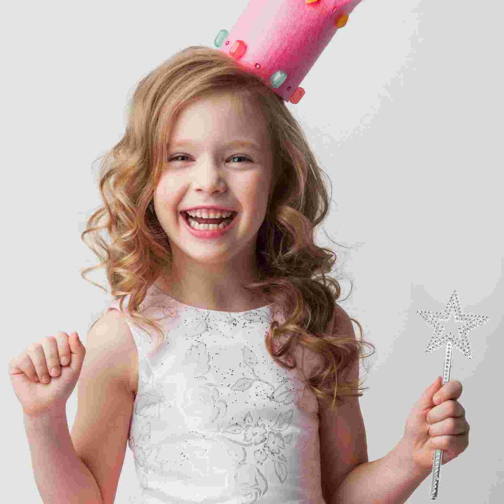 12 Stück Mädchen Kostüm Requisiten Stern Engel Feenstäbe Stern Feenstäbe Sternförmige Stäbe für Geburtstagsfeier Hochzeit Halloween