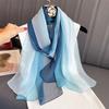 New Fashion Spring/Summer Women Print Headband Beach Chiffon Scarf Shawls Female Long Wraps Panama Beach Sunscreen Hijab