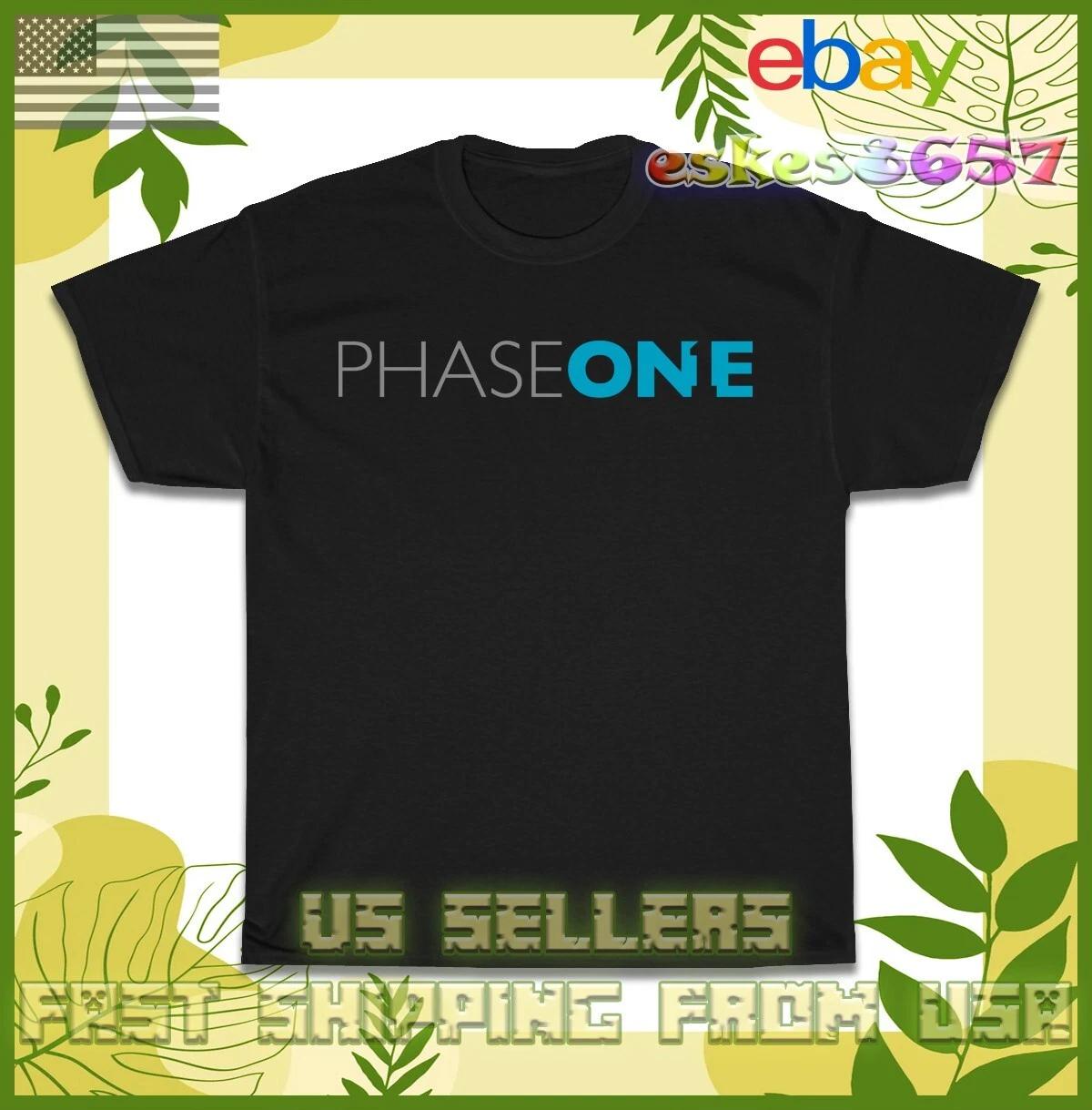 New Phase One Camera Logo Men s T-shirt American Style T-shirt S