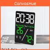 Modern Minimalist Digital Alarm Clock With Temperature And Humidity Display For Home Use