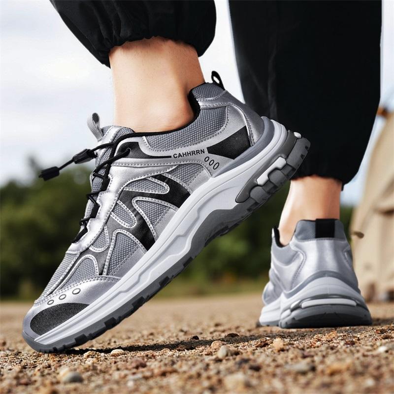 Men's Casual Hiking Sneakers Four Season Light Breathable Non-slip Outdoor Walking Shoes Fashion Youth Joker Sports Running Shoe