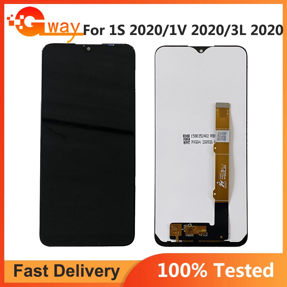 

Полная сборка LCD-экрана и дигитайзера для Alcatel 3L 2020 OT5029 5029Y 5029D Без рамки