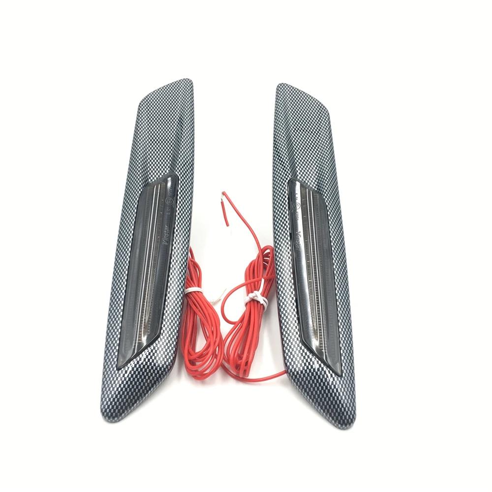 For Toyota Reiz/Crown For Lexus GS300/ES350 2006-2009 Amber/White LED Fender Side Marker Light Turn Signal Lamp Running Lights